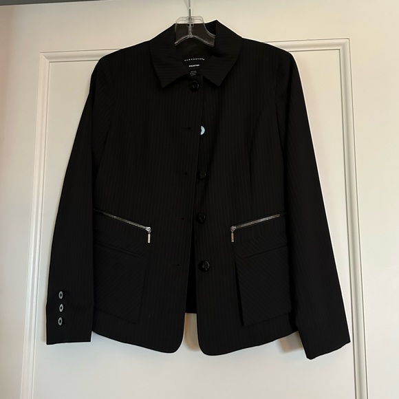 Other Doncaster 3 Piece Business Suit Black Pinstripe Euc Poshmark